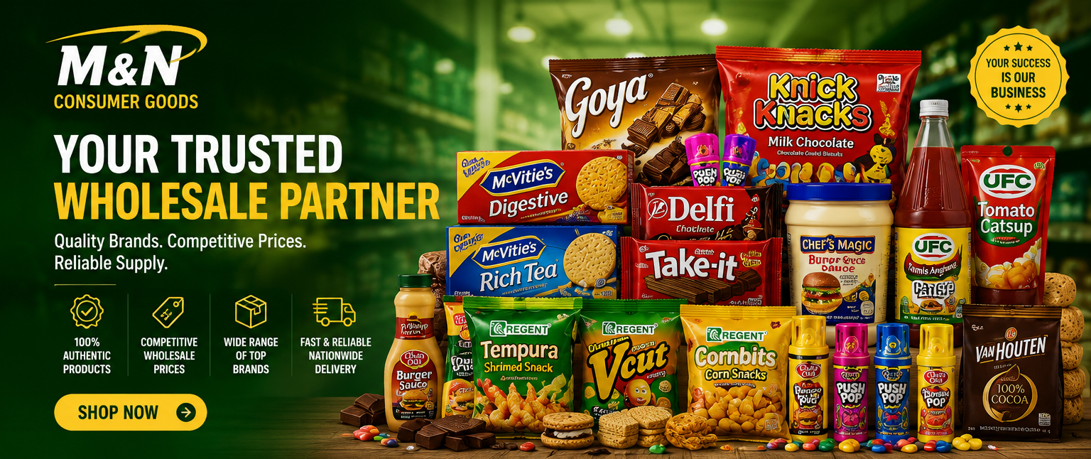 M&N Consumer Goods Wholesale Partner Banner