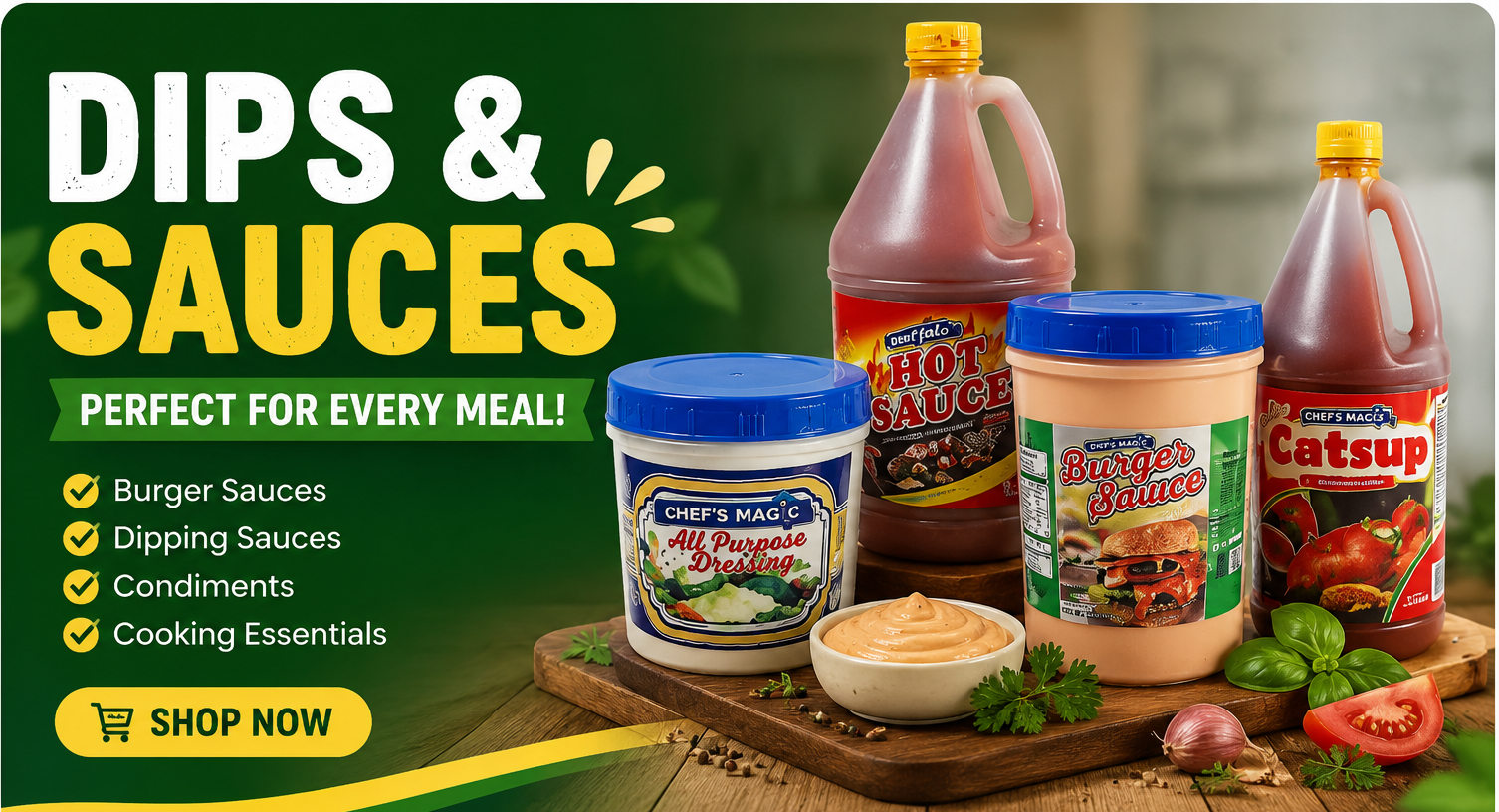 Dips and Sauces